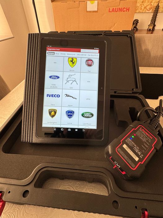 Máquina de Diagnóstico Profissional para ligeiros e motas X431 pro3 V+