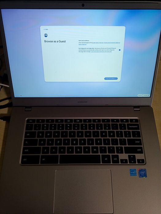 Хромбук samsung xe350xb 15" 4/32 FHD