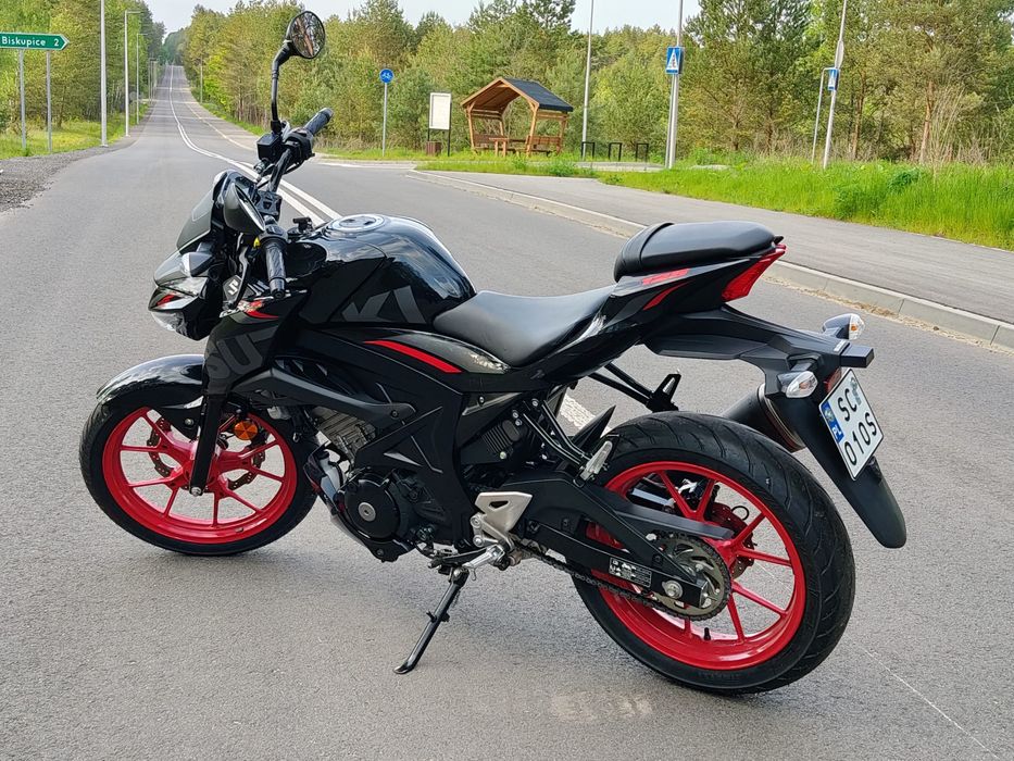 Suzuki GSX-S125 ABS 2019 | 7 500 km | nowe opony Pirelli | pełna dokumentacja
