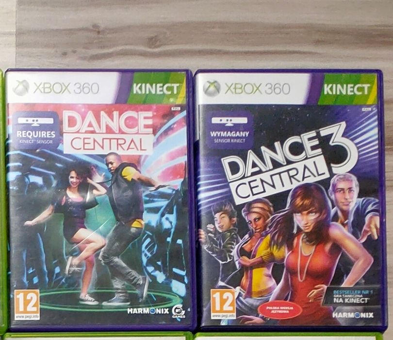 Gry taneczne dance central, dance central 3 na Xbox 360