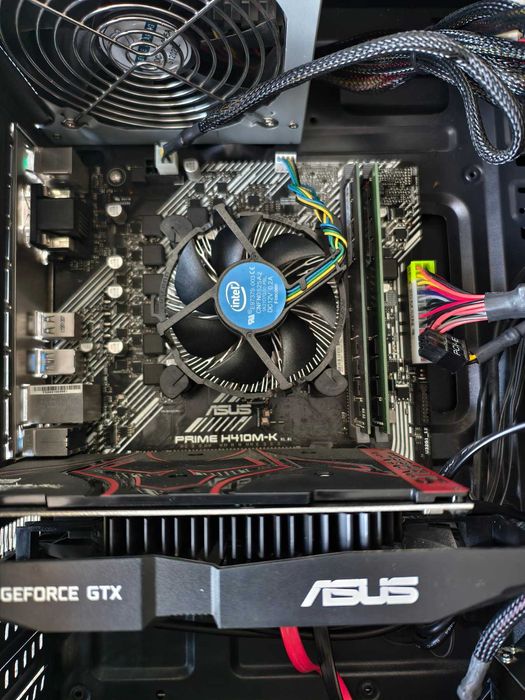 Ігровий системник i3-10100F/ 16 гб ddr4/ GTX 1050 4gb/ SSD та HDD