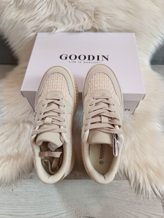 Buty Sneakersy Platforma Goodin Nowe rozmiar 38