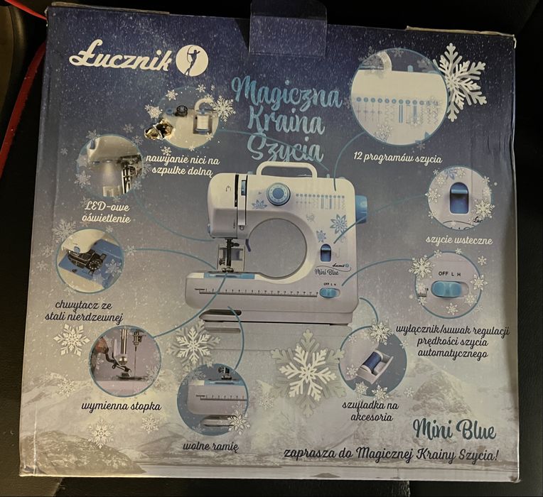 maszyna do szycia mini łucznik