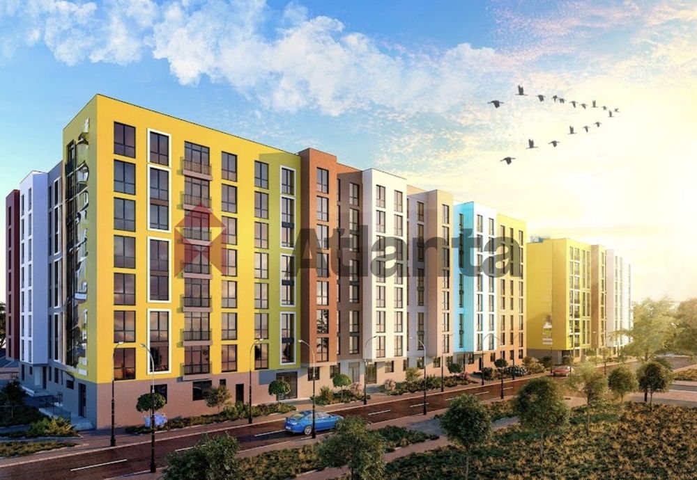 Продаж 3 кім новобуд, здача 28й рік (розтермінування)