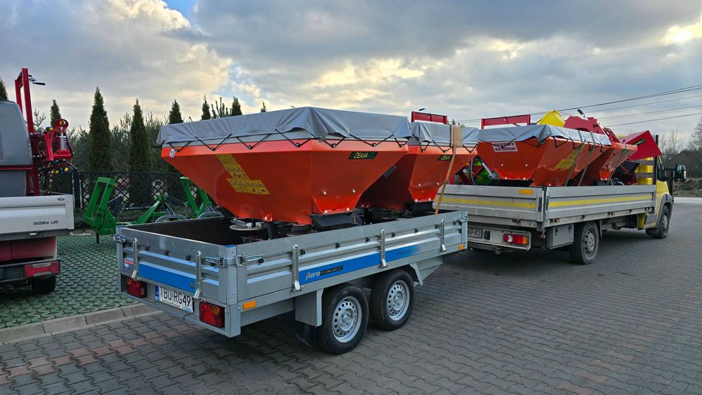 Rozsiewacz Dwutarczowy siewka do nawozu Plandeka GRATIS Wysyłka Raty