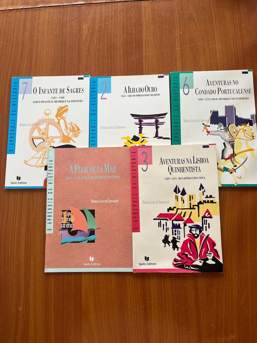 5 livros sobre a história