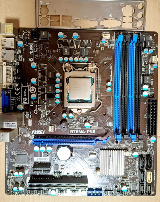 Комплект i7 3770k + B75MA-P45 MS7798 1155 + 2x4 DDR3 1333