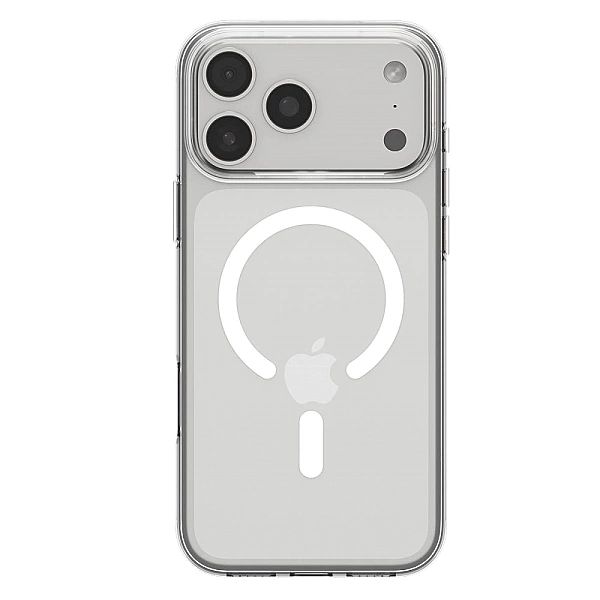 Etui Spigen Liquid Crystal MagSafe na iPhone 17 Pro - przezroczysto-bi
