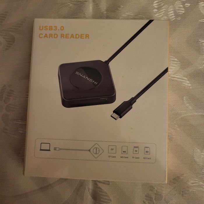 Czytnik kart pamięci USB-C / USB 3.0 – 4 w 1, Plug & Play