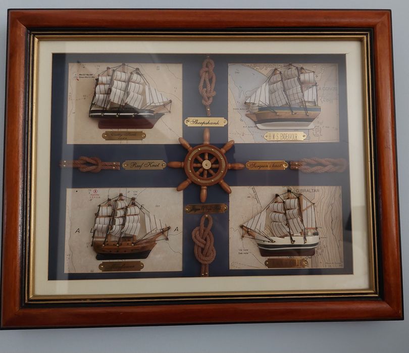Quadro com motivos náuticos