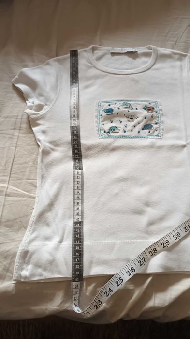 T-shirt branca da Cache Cache