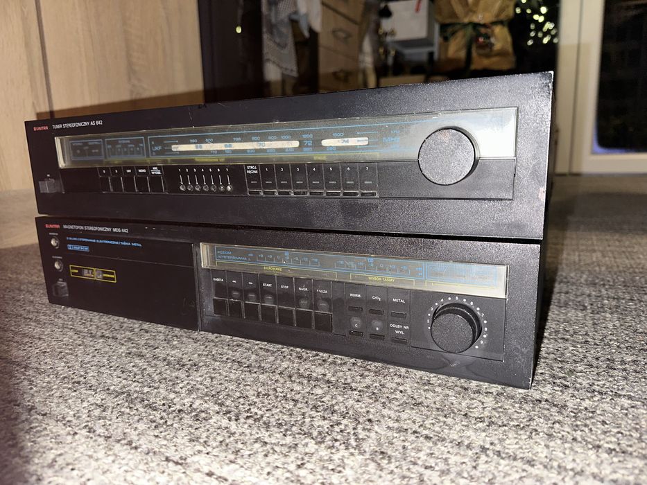 Unitra Magnetofon MDS442 / TUNER AS642 / wieża komplet