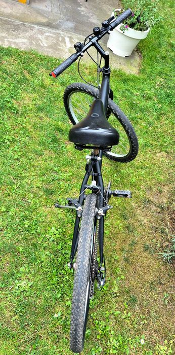 Rower górski miejski MTB czarny mat shimano
