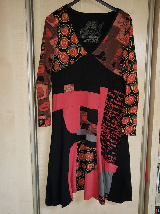 Sukienka Desigual roz. XL ale dobra na roz. 40