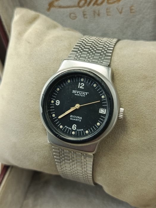 Zegarek stunt sicura Swiss unikat qartz