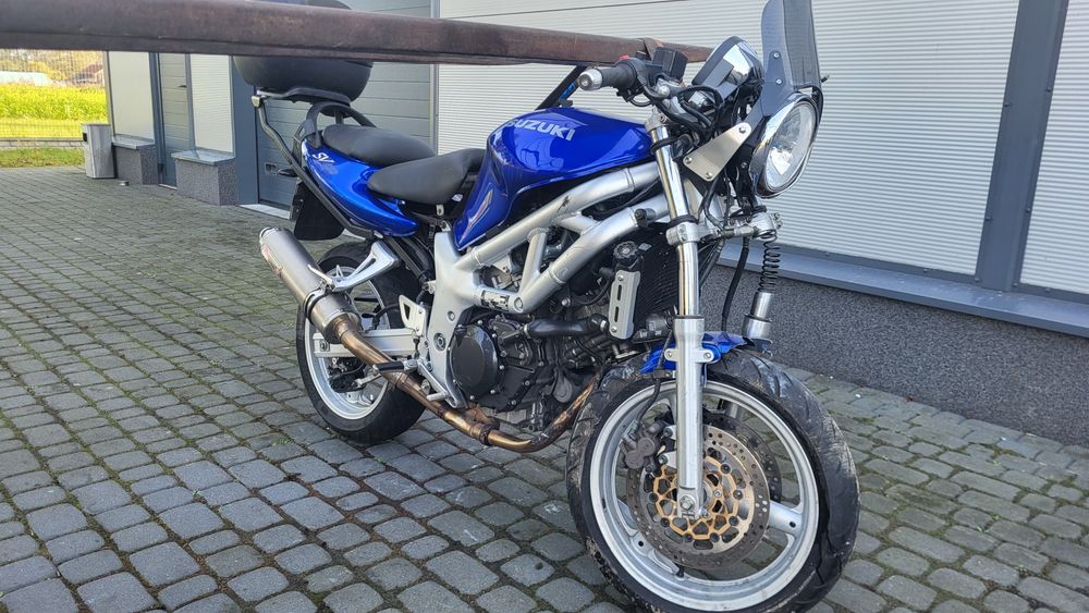 Suzuki SV 650 po wypadku w cenie silnika
