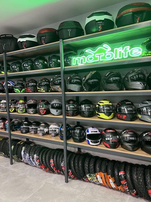 Мото шлем защитный для скутера и мопеда