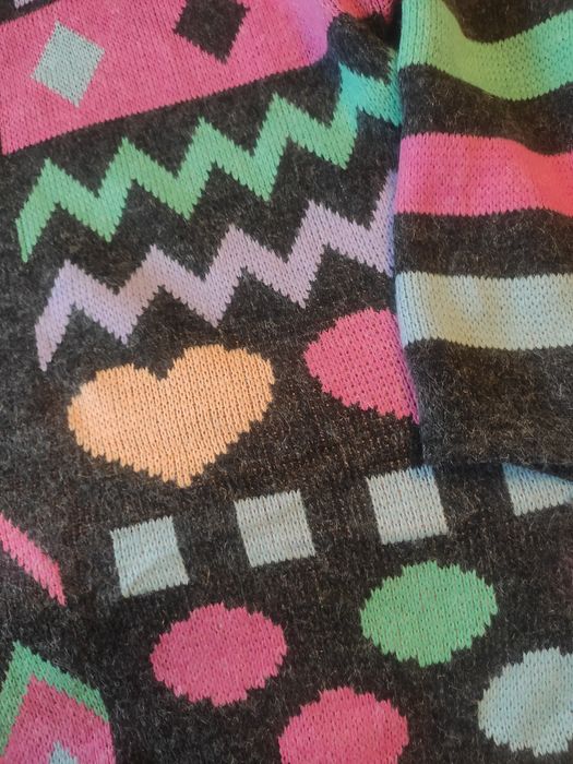 Sweter vintage, lata 80, xl