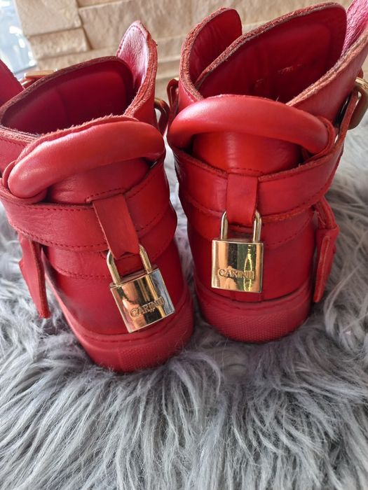 Sneakersy Carinii roz 36 skóra