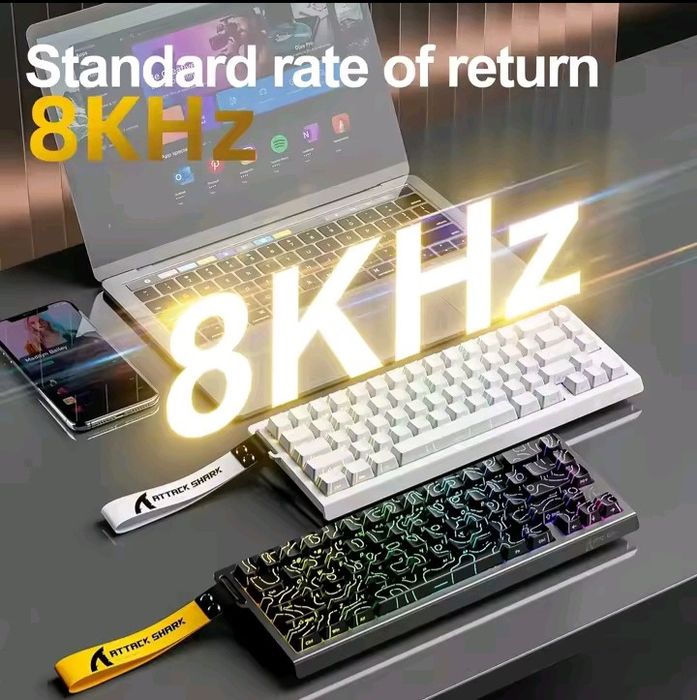 Magnetic keyboard attack shark x68HE64354222951555121