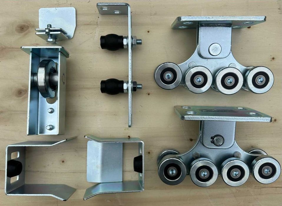 Фурнітура для відкатних воріт рельса ролики PVorota/1Y Econom 400