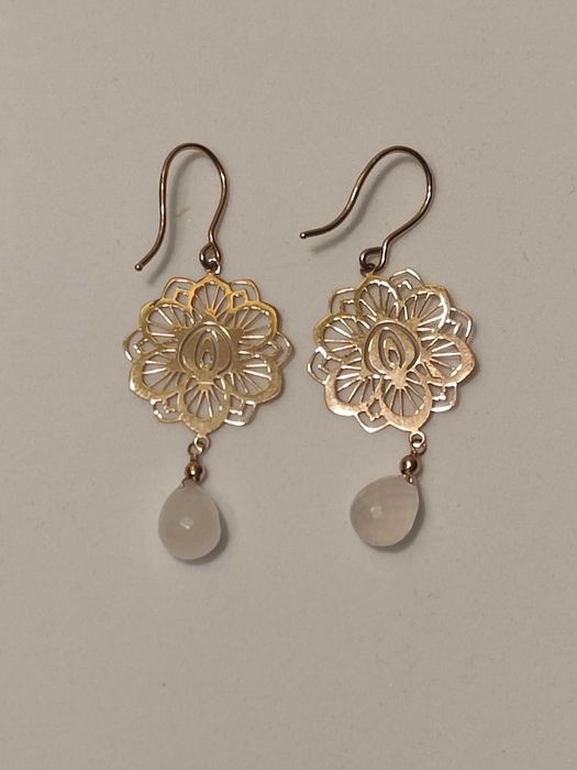 Brincos Flor em Ouro