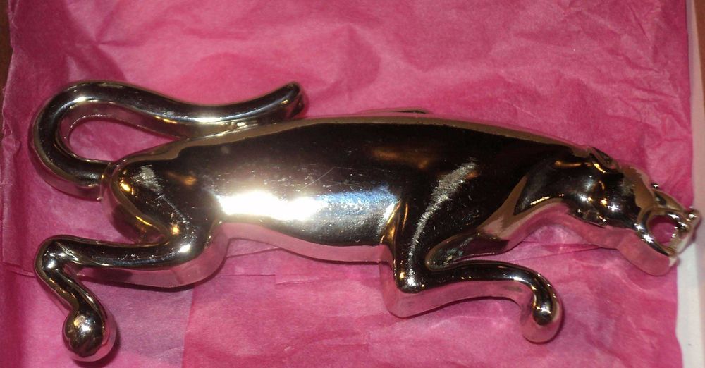 Sprzączka do paska, klamra, jaguar