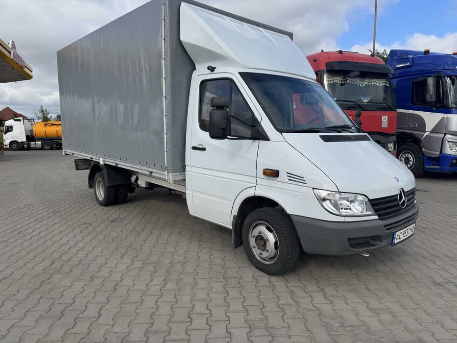 Мерседес спрінтер 416 sprinter 2.7 тентований