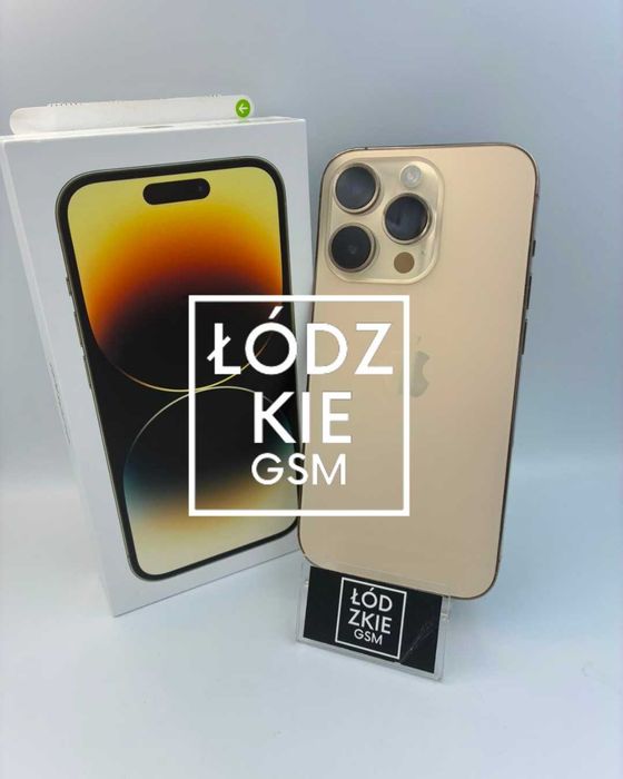 IPHONE 14 PRO 128GB GOLD BAT.100% 1699ZŁ Łódzkie GSM Rzgowska 16