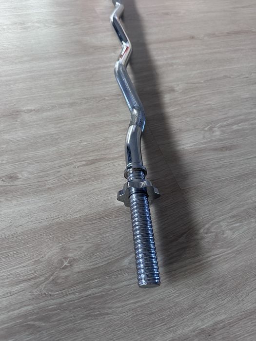 Barra musculação em w 1,20mt