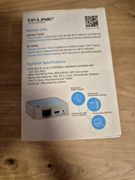 Wireless N Nano Router Tp-Link TL-WR802N
