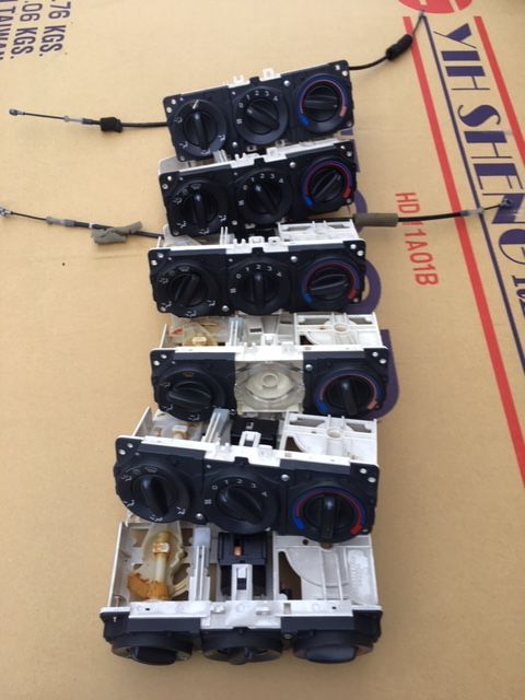 Honda Civic VII 2001- Panel Sterowania Nawiewem Pokrętła Bez LInek