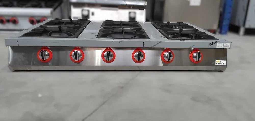 Fogão a Gás de Bancada de 6Bocas - NOVO