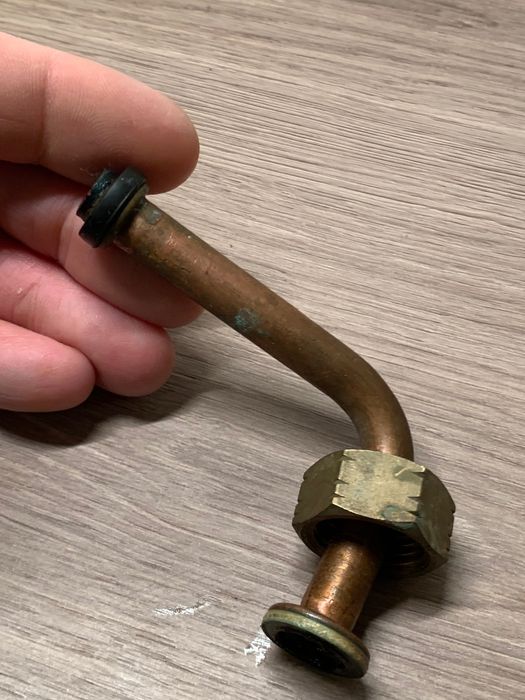 Оригінальні мідні трубки з котла Ferroli