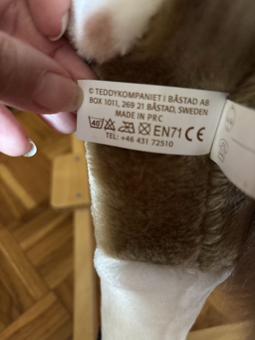 Koń na biegunach , wydaje dzwieki TEDDY KOMPANIET
