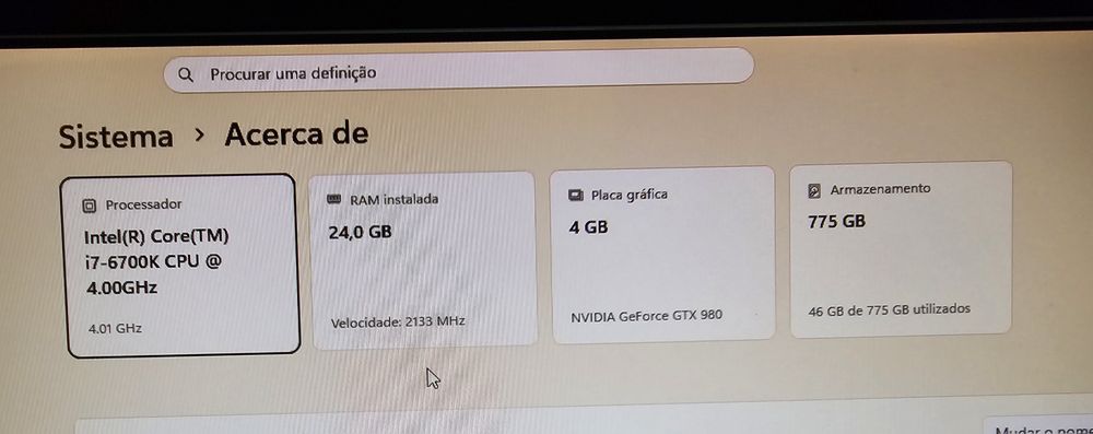 PC Gaming i7-6700K + GTX 980 4GB | 24GB RAM | SSD 512GB