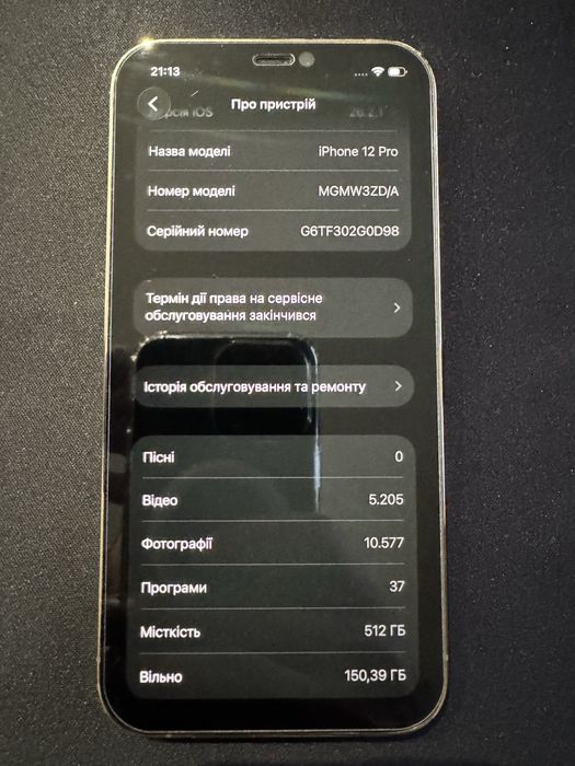 Iphone 12pro 512gb Gold