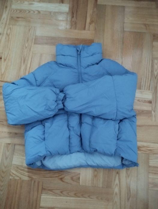 Puchowa zimowa kurtka Zara