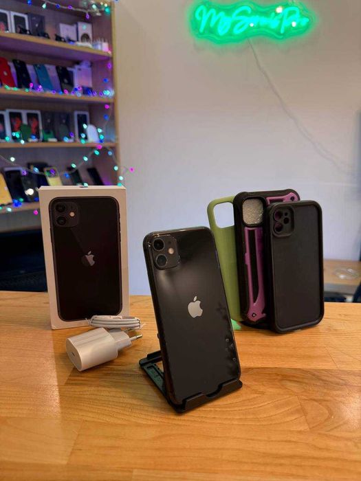 Apple iPhone 11 (64 GB) – BATERIA 100%! STAN DOBRY !