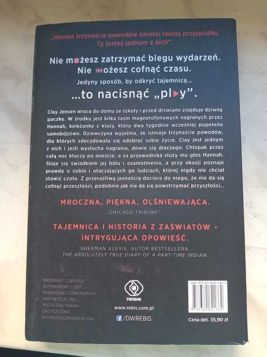 13 powodów od Jay Asher