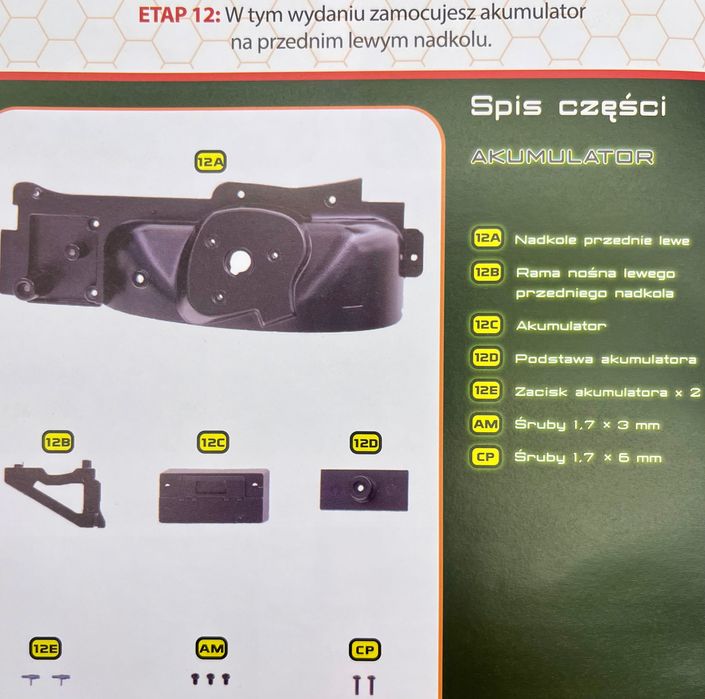 KITT z DeAgostini w skali 1:8, Numer 12