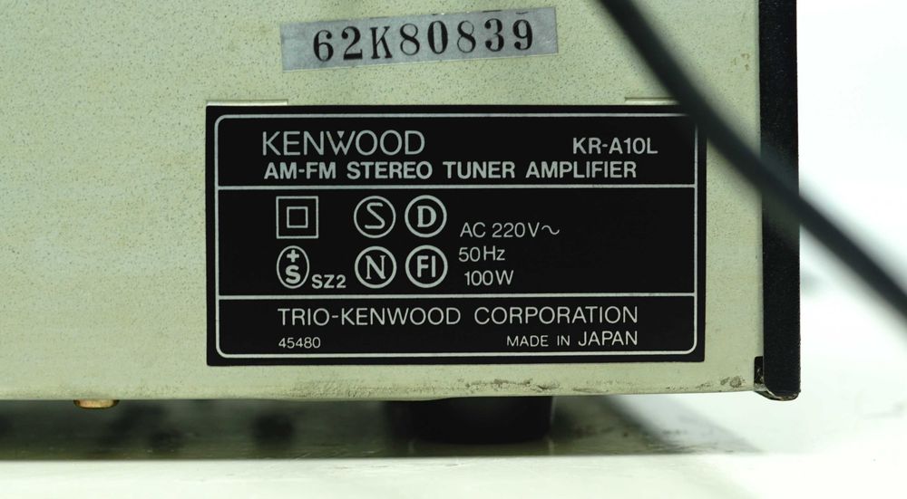 Amplituner VINTAGE Kenwood KR-A10L Loudness PHONO made in JAPAN