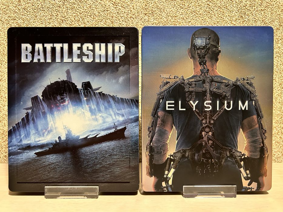 Steelbook Blu-ray Аквамен/ Гравитация /Пассажиры/ Обливион/ Эверест