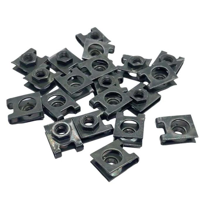 Molas Metálicas M6 para Carenagens - Conjunto 5 Unidades
