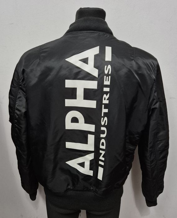 ALPHA INDUSTRIES roz. L męska kurtka bomberka stan idealny