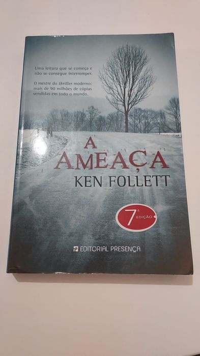 A Ameaça - Ken Follett (valor com portes incluídos)