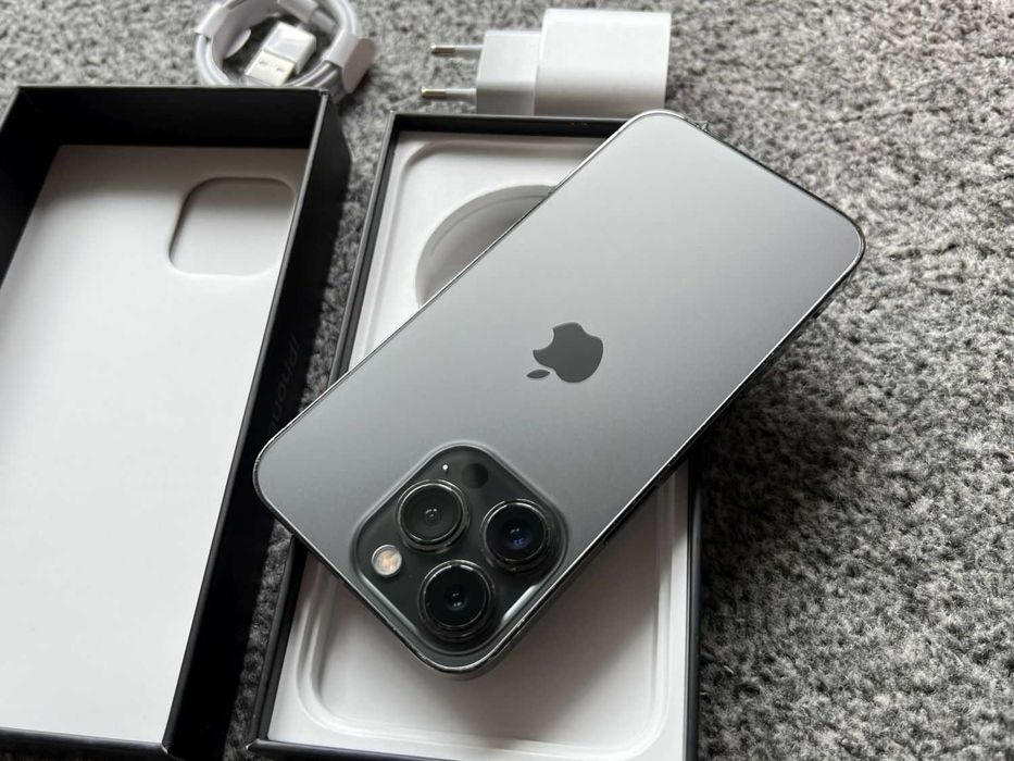 iPhone 13 Pro 128GB SPACE GREY GRAFITOWY Grey Black Bateria 95% SZKŁO