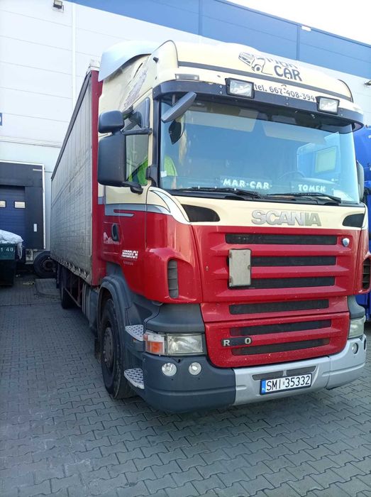 Scania stan BDB trzy ośka z windą