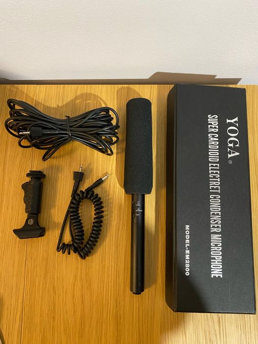 Mikrofon Yoga EM 2800 kierunkowy do kamer