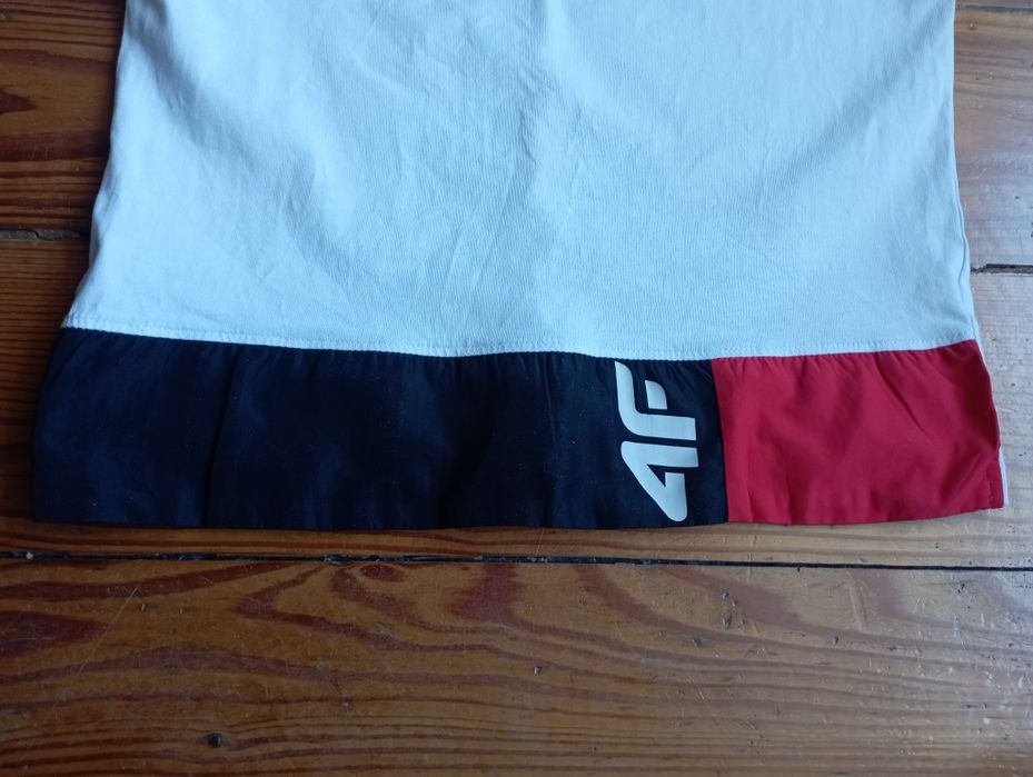 T-shirt biały 4f